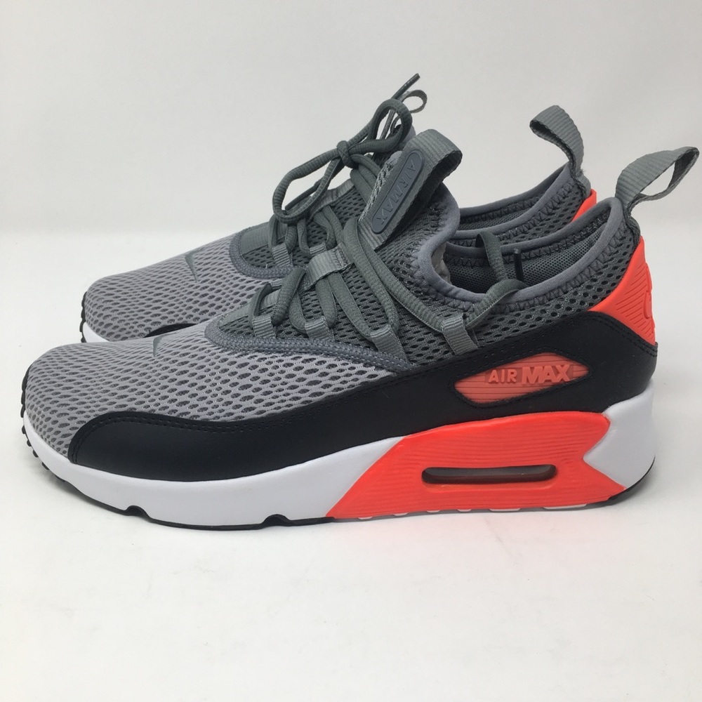 Nike Air Max 90 EZ Grey Orange JE28 - Picture 3 of 6